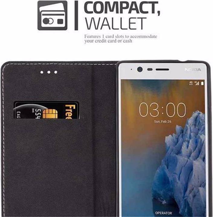 Actual product image Cadorabo Book X Wallet Cover (OnePlus 3)