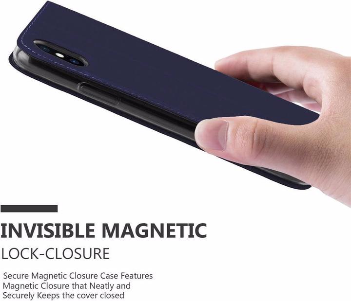 Actual product image Cadorabo Book Classy Style Cover (Apple iPhone X)