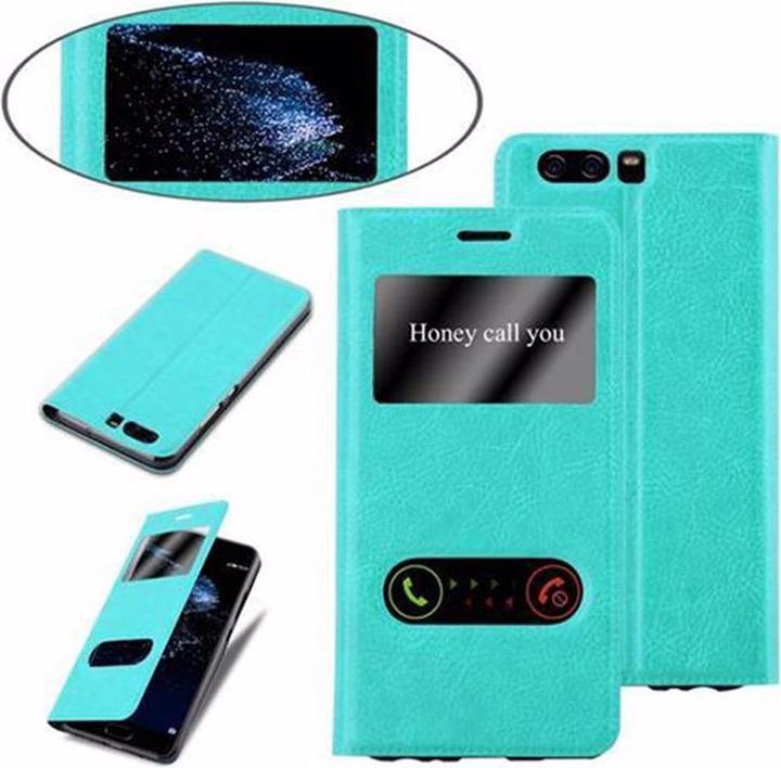 Productafbeelding Cadorabo Boek met Uitzicht Dubbele Raambedekking (Huawei P10)