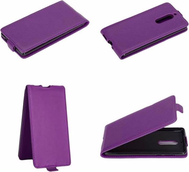 Actual product image Cadorabo Flip Smooth Cover (OnePlus 5)