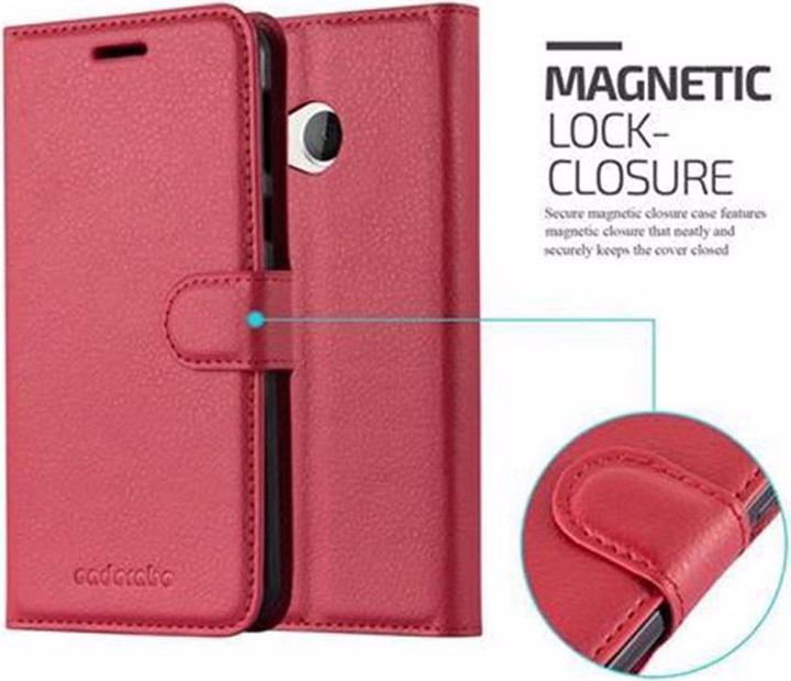 Actual product image Cadorabo Book with stand function cover (HTC U Play)