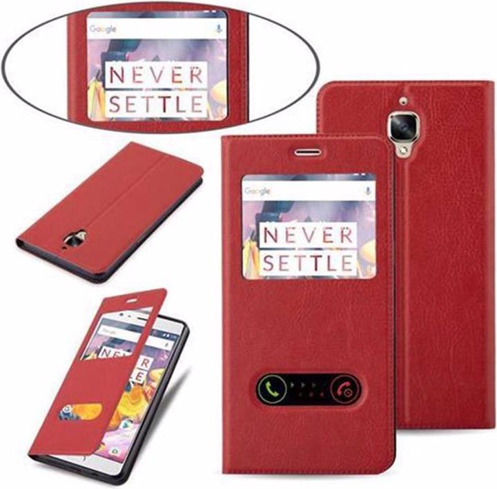 Produktbild Cadorabo Book mit View Doppelfenster Cover (OnePlus 3T)