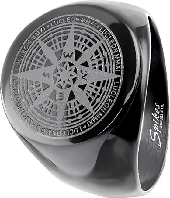 Immagine prodotto Star Piercing Anello rosa dei venti nero (Acciaio chirurgico 316L, senza ottone)