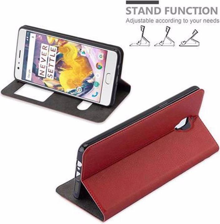 Produktbild Cadorabo Book mit View Doppelfenster Cover (OnePlus 3T)