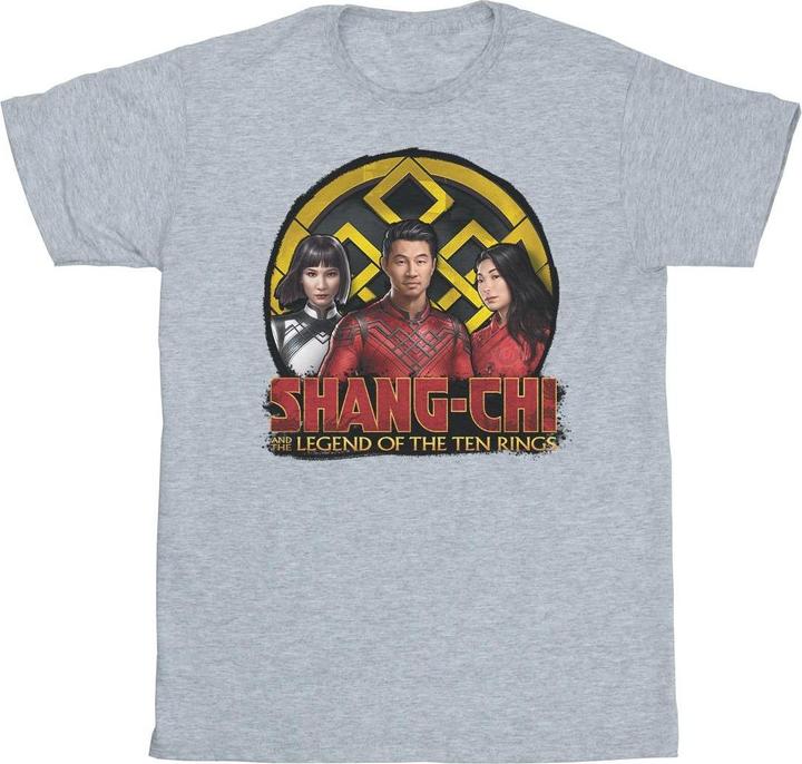 Produktbild ShangChi And The Legend Of The Ten Rings Group Logo Emblem TShirt (3XL)