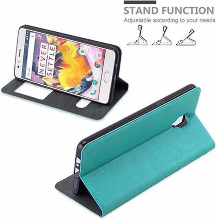 Produktbild Cadorabo Book mit View Doppelfenster Cover (OnePlus 3T)