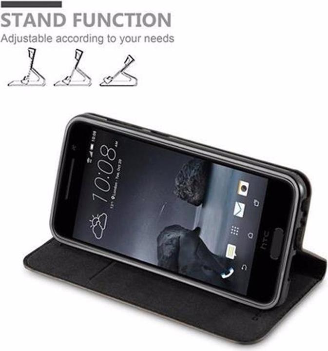 Produktbild Cadorabo Book Invisible Magnet Cover (HTC One A9)