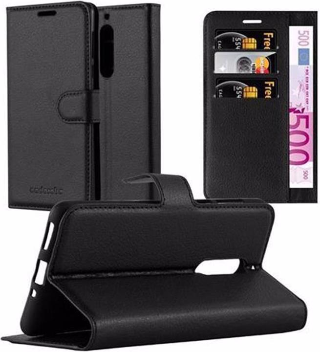 Actual product image Cadorabo Book with stand function cover (OnePlus 5)