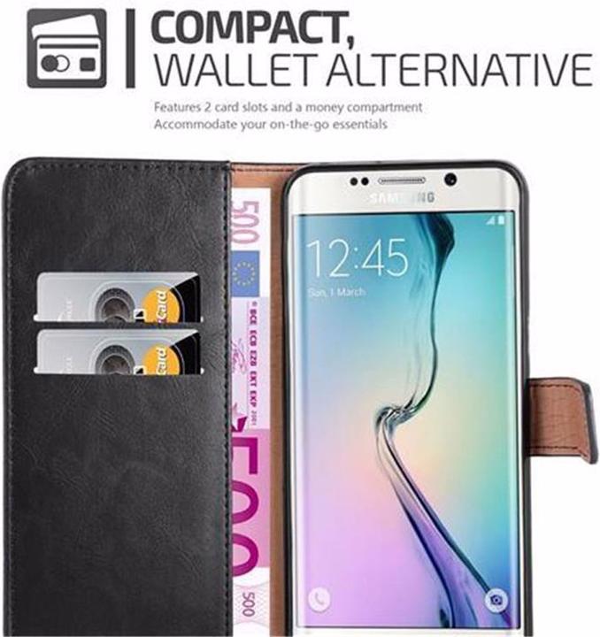 Immagine prodotto Cadorabo Copertina di lusso del libro (Samsung Galaxy S6 Edge)