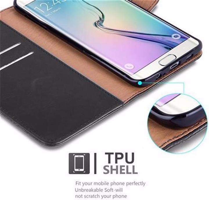 Immagine prodotto Cadorabo Copertina di lusso del libro (Samsung Galaxy S6 Edge)