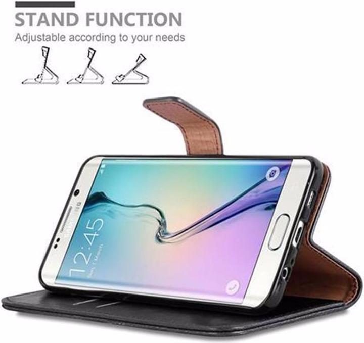 Immagine prodotto Cadorabo Copertina di lusso del libro (Samsung Galaxy S6 Edge)