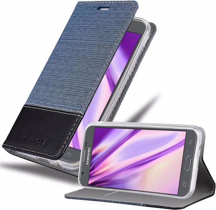 Image du produit Cadorabo Couverture look jeans Book (Samsung Galaxy J3 (2017))