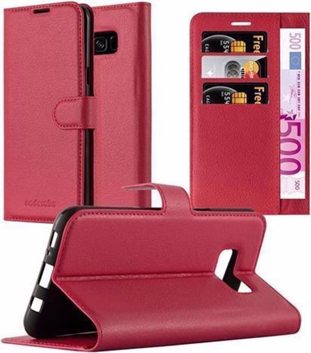 Produktbild Cadorabo Book mit Standfunktion Cover (Samsung Galaxy S8+)