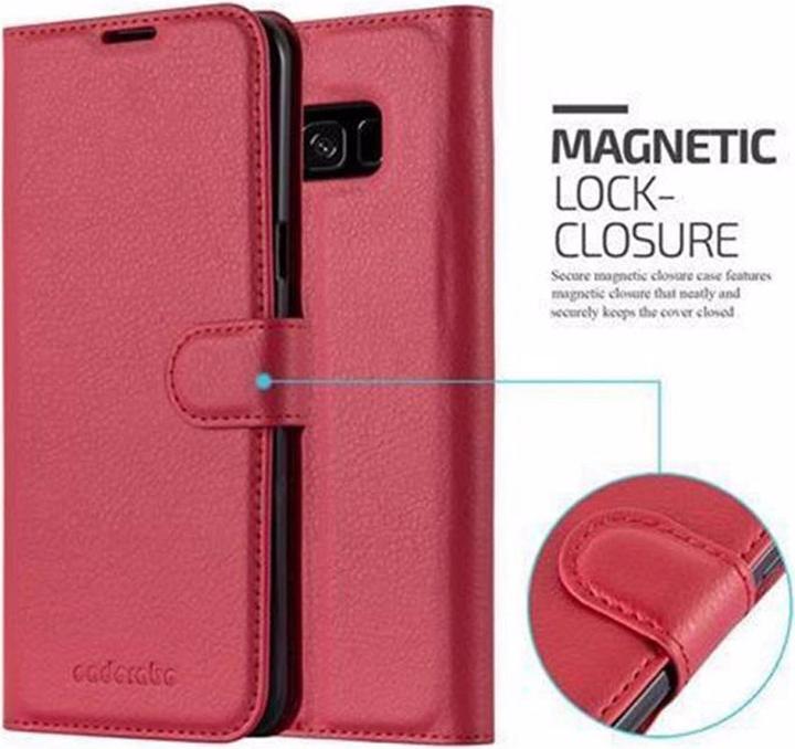 Produktbild Cadorabo Book mit Standfunktion Cover (Samsung Galaxy S8+)