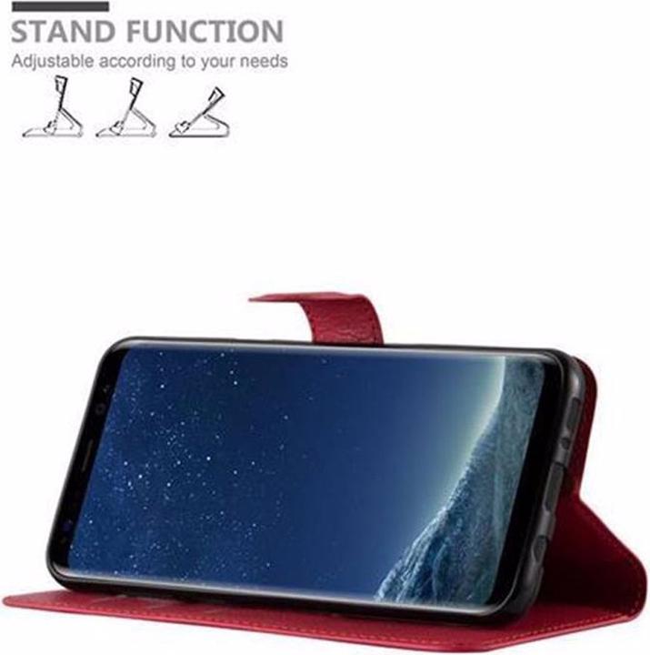 Produktbild Cadorabo Book mit Standfunktion Cover (Samsung Galaxy S8+)