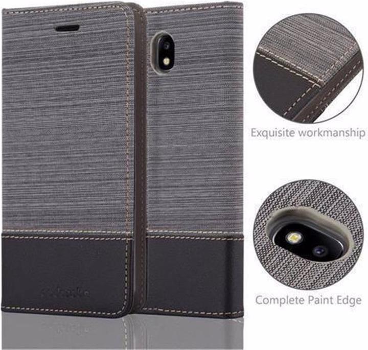 Produktbild Cadorabo Book Jeans Optik Cover (Samsung Galaxy J7 2017)