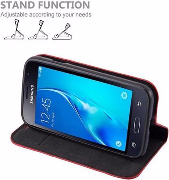 Productafbeelding Cadorabo Boek Onzichtbare Magneethoes (Samsung Galaxy J1 Mini)