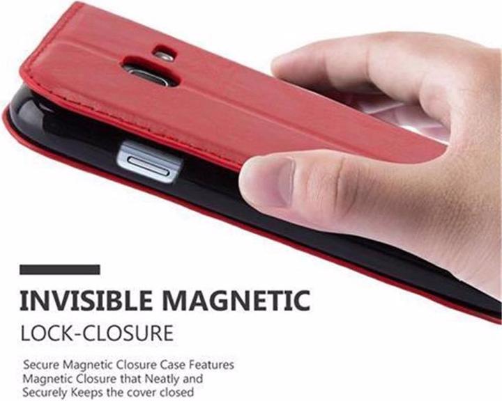 Productafbeelding Cadorabo Boek Onzichtbare Magneethoes (Samsung Galaxy J1 Mini)