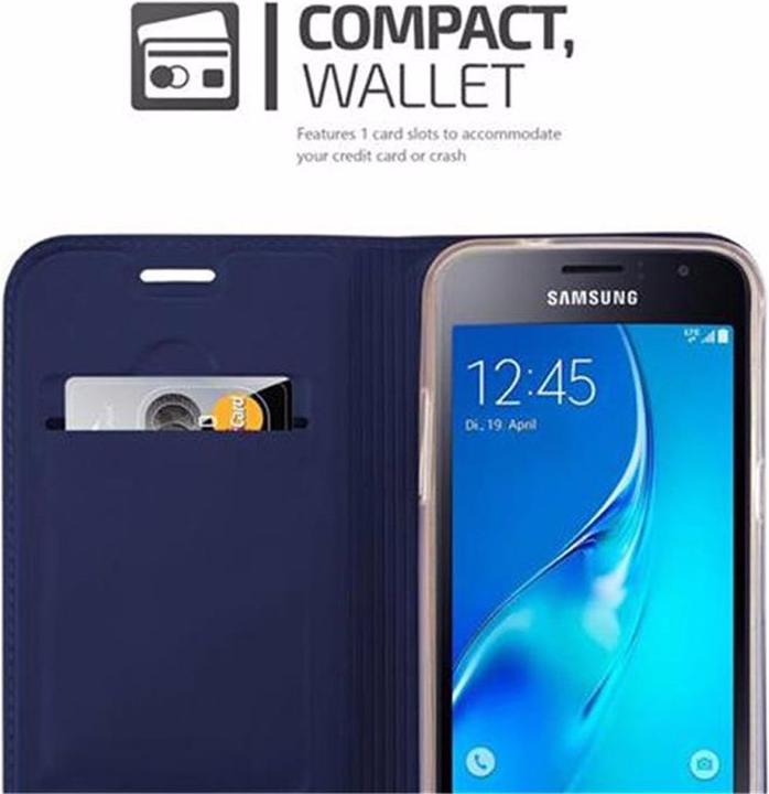 Produktbild Cadorabo Book Classy Style Cover (Samsung Galaxy J1 (2016))