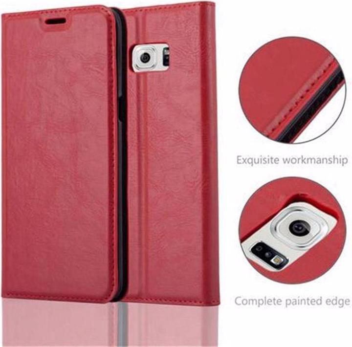 Image du produit Cadorabo Book Couverture magnétique invisible (Samsung Galaxy S6 Edge)