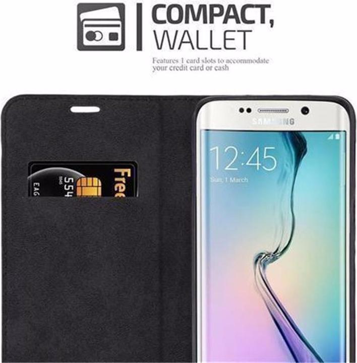 Image du produit Cadorabo Book Couverture magnétique invisible (Samsung Galaxy S6 Edge)