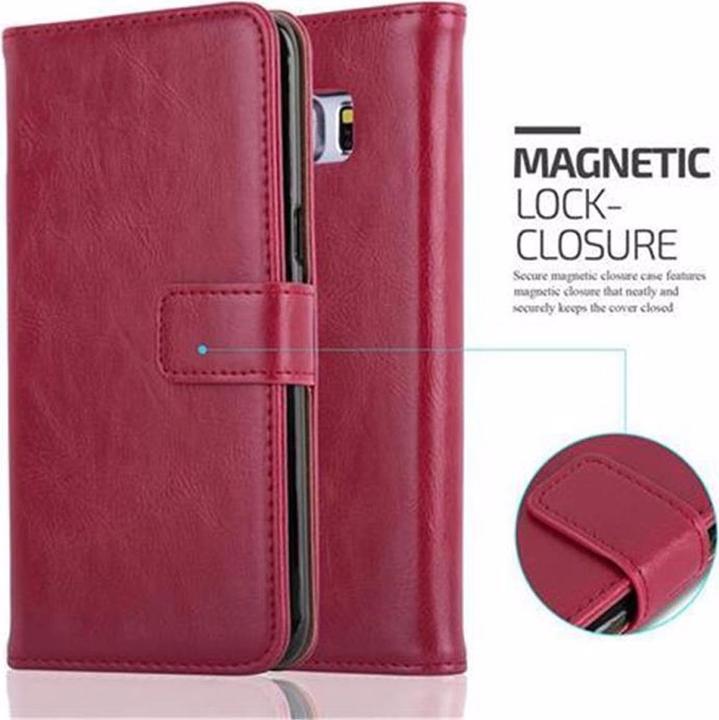 Actual product image Cadorabo Book Luxury Cover (Samsung Galaxy S6 Edge)