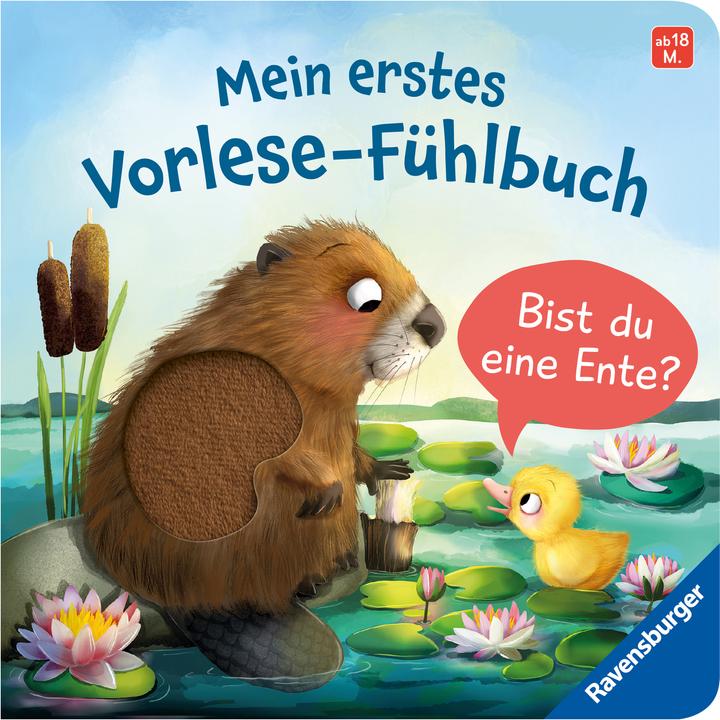 Produktbild Ravensburger Mein erstes Vorlese-Fühlbuch: Bist du eine Ente? (Deutsch)
