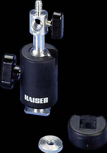 Image du produit Kaiser Fototechnik Tête de flash avec tête à boule Support de parapluie (Support de flash)