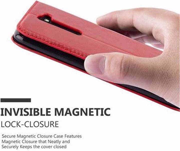 Actual product image Cadorabo Book Invisible Magnet Cover (LG K7)
