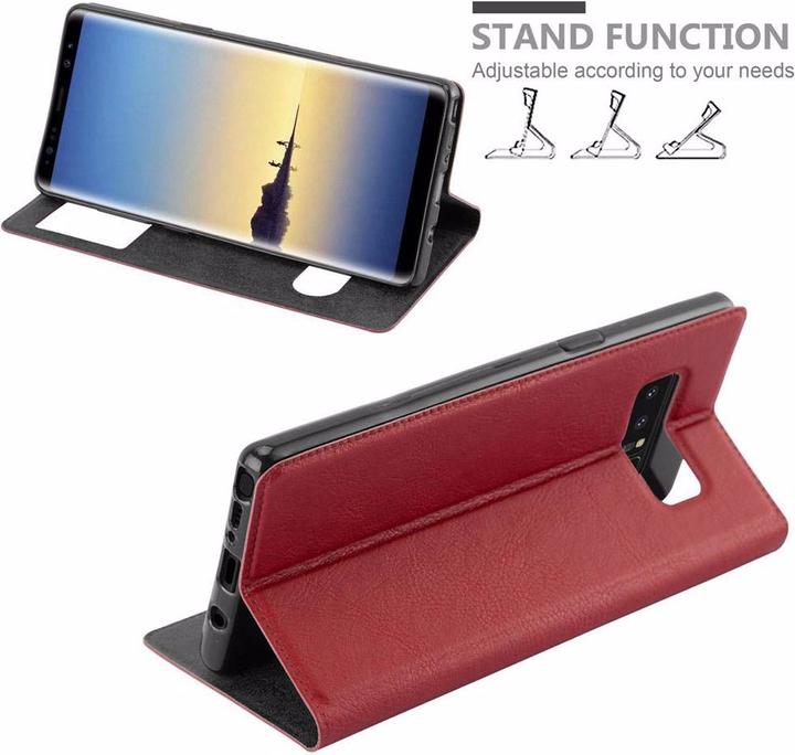 Produktbild Cadorabo Book mit View Doppelfenster Cover (Samsung Galaxy Note 8)