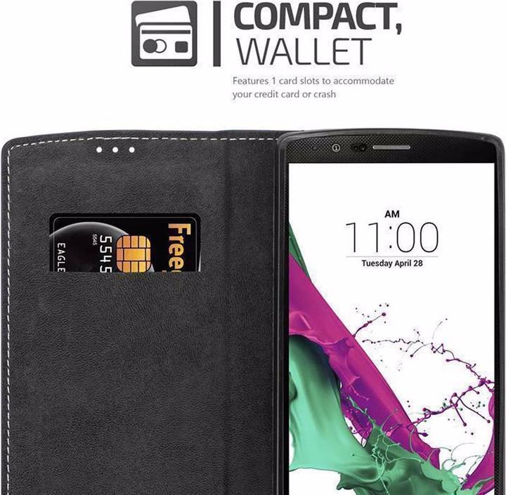 Actual product image Cadorabo Book X Wallet Cover (LG G4, Motorola Moto G4 Plus)