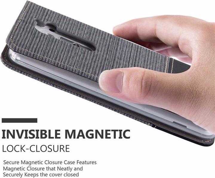 Produktbild Cadorabo Book Jeans Optik Cover (LG G2 Mini)