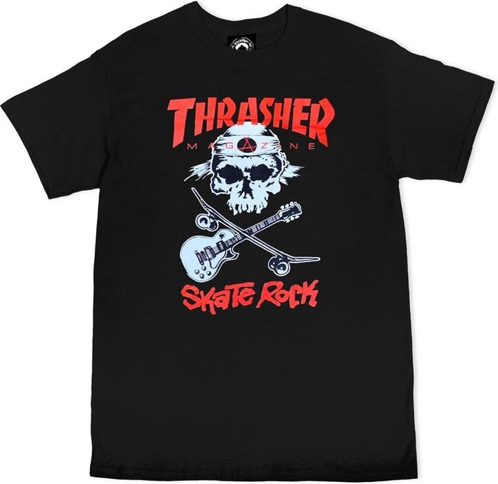 Thrasher Skate Rock Skull T-Shirt