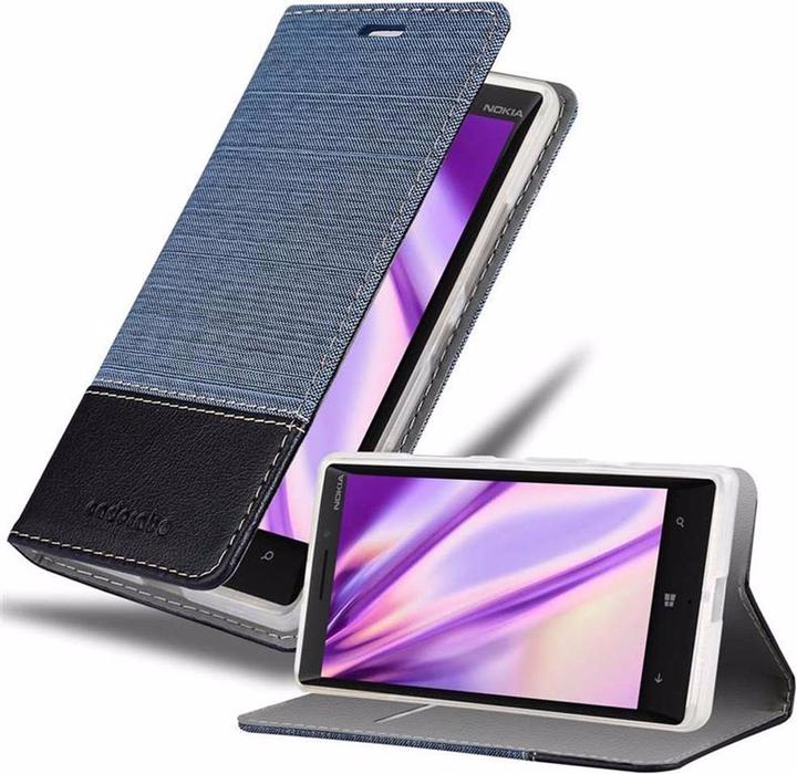 Actual product image Cadorabo Book Jeans Optics Cover (Nokia Lumia 930, Nokia Lumia Icon 929)