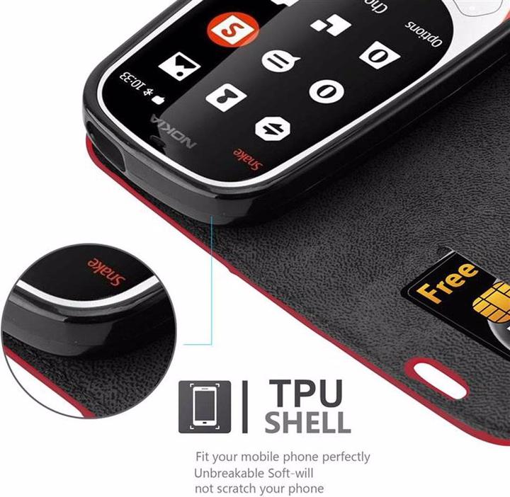 Productafbeelding Cadorabo Boek Onzichtbare Magneethoes (Nokia 3310 3G)
