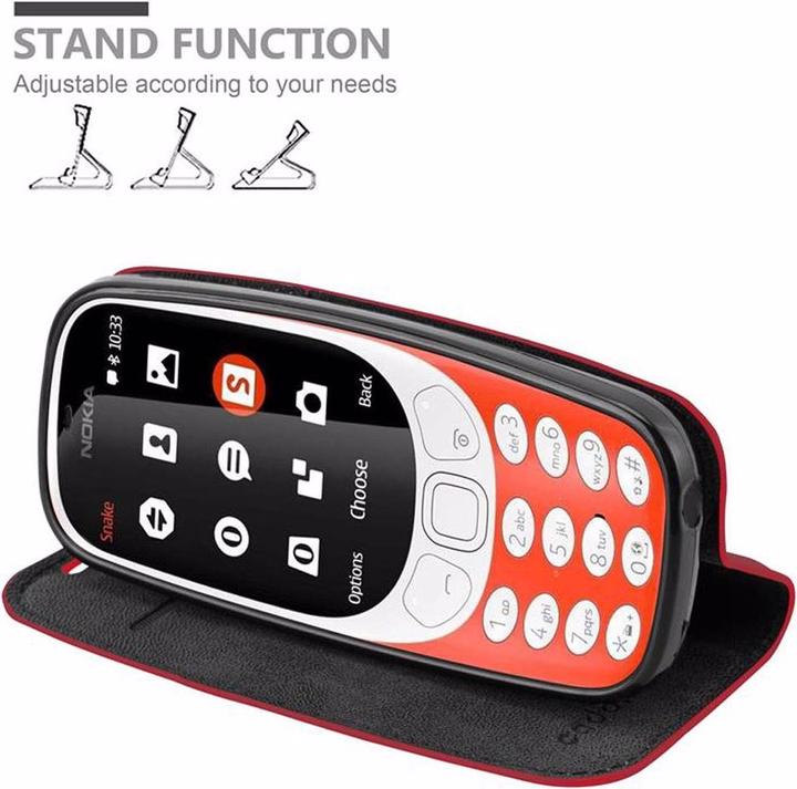 Productafbeelding Cadorabo Boek Onzichtbare Magneethoes (Nokia 3310 3G)