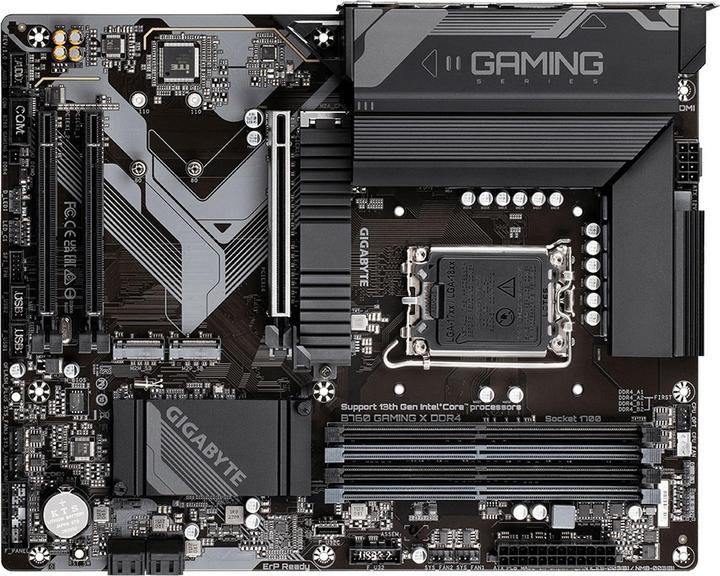 Actual product image Gigabyte B760 Gaming X DDR4 (LGA 1700, Intel B760 Express, ATX)
