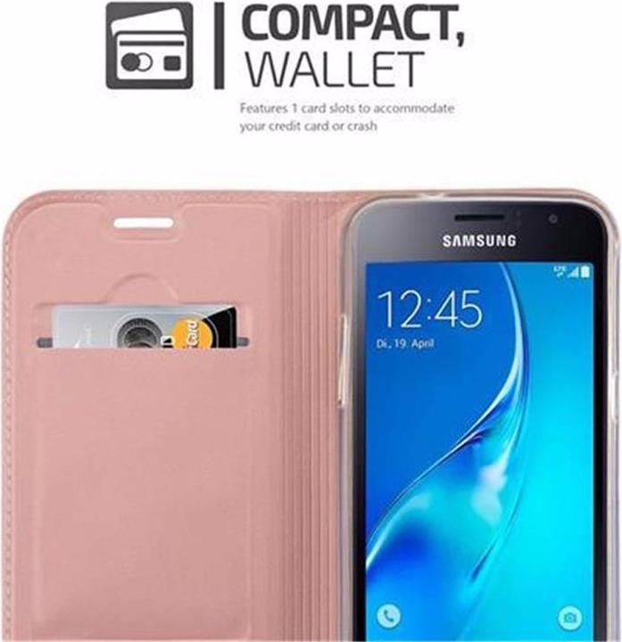 Image du produit Cadorabo Book Classy Style Cover (Samsung Galaxy J1 (2016))