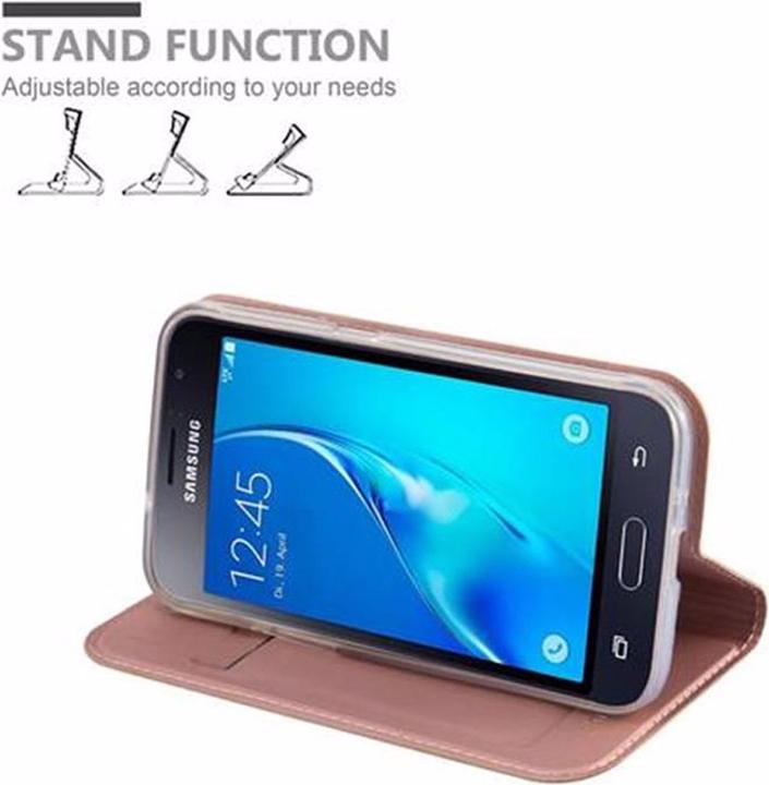Image du produit Cadorabo Book Classy Style Cover (Samsung Galaxy J1 (2016))