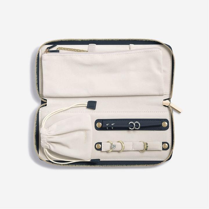 Actual product image Stackers Navy Jewellery Roll