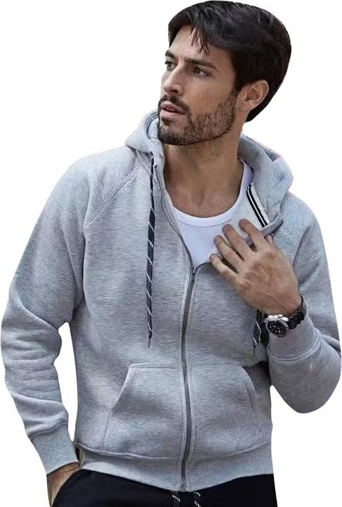 Immagine prodotto Tee Jays Felpa Fashion Cerniera e Cappuccio Uomo (L)