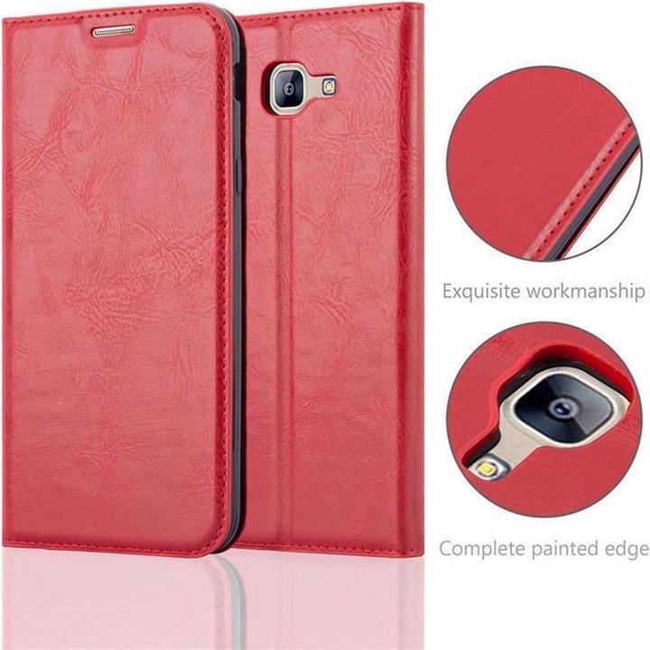 Actual product image Cadorabo Book Invisible Magnet Cover (Samsung Galaxy A8 (2016))