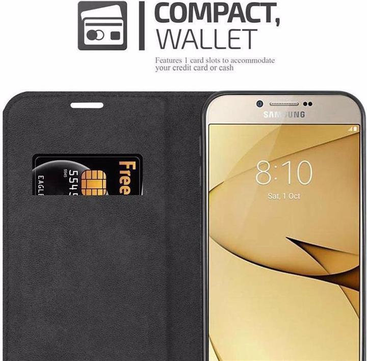 Actual product image Cadorabo Book Invisible Magnet Cover (Samsung Galaxy A8 (2016))