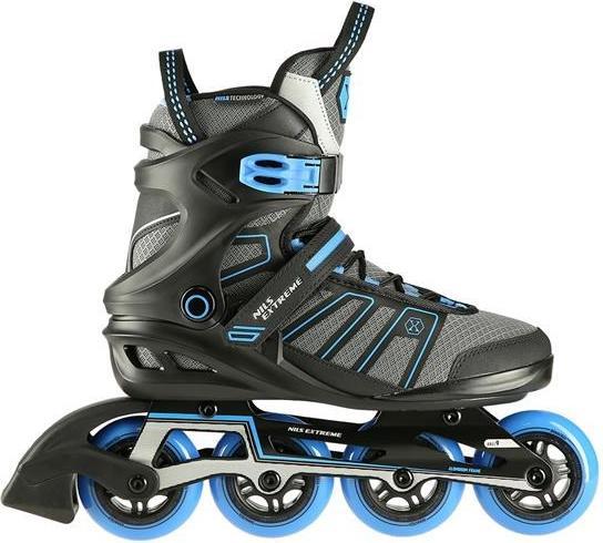 Produktbild Nils Rollschuhe NA14217 Schwarz-Blau GRÖSSE 42 INLINE-SKATES EXTREME (42)