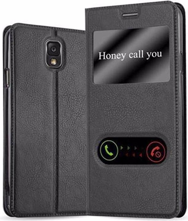 Produktbild Cadorabo Book mit View Doppelfenster Cover (Samsung Galaxy Note 3)