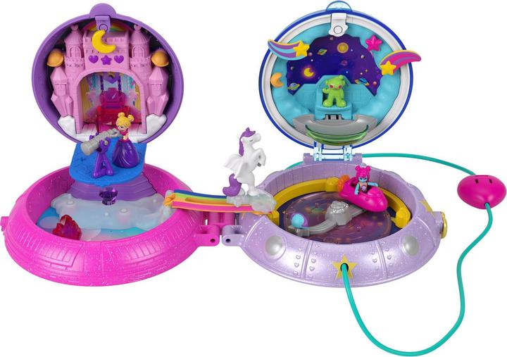 Immagine prodotto Polly Pocket BORSETTA DOPPIA SFERA UFO Spaziale Cofanetto