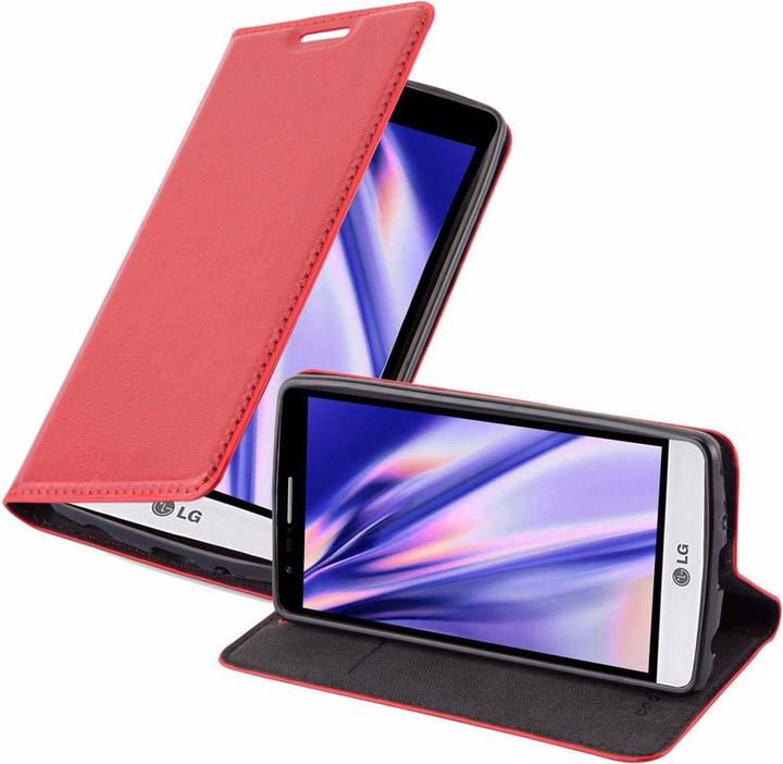 Actual product image Cadorabo Book Invisible Magnet Cover (LG G3s)