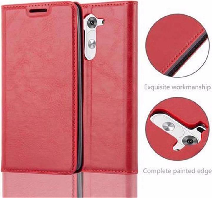 Actual product image Cadorabo Book Invisible Magnet Cover (LG G3s)