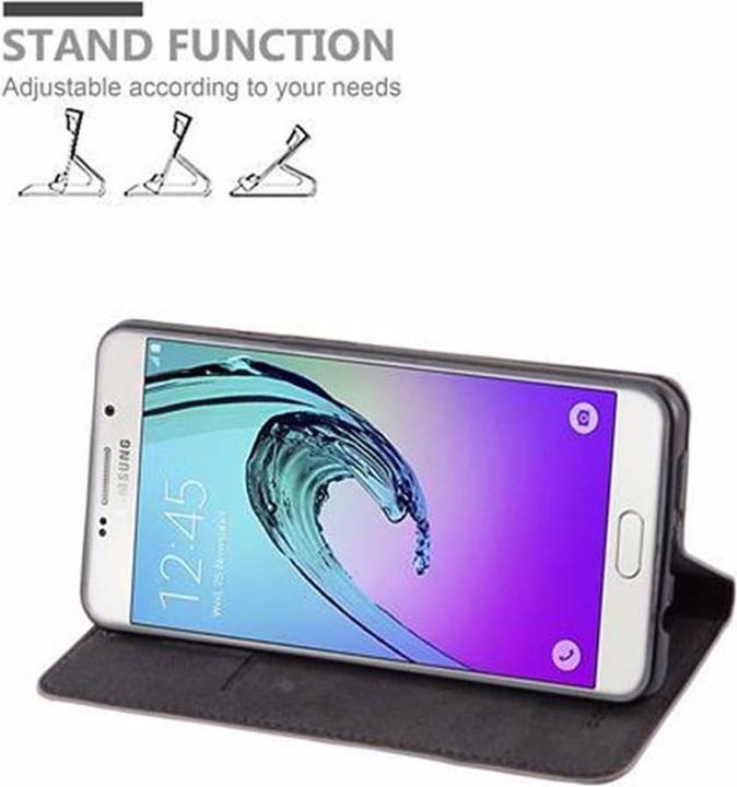 Actual product image Cadorabo Book Invisible Magnet Cover (Samsung Galaxy A7 (2016))