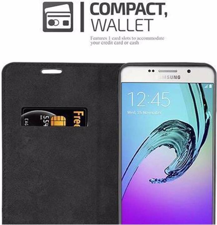 Actual product image Cadorabo Book Invisible Magnet Cover (Samsung Galaxy A7 (2016))